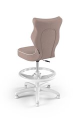 Эргономичное детское кресло Entelo Petit White JS08 с опорой для ног, розовое цена и информация | Офисные кресла | kaup24.ee