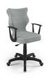 Эргономичное офисное кресло Entelo Norm JS03, светло-серое