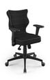 Офисное кресло Entelo Perto Black FC01, черное