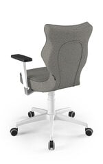 Офисное кресло Entelo Perto White TW03, серое цена и информация | Офисные кресла | kaup24.ee