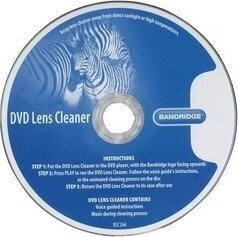Bandridge BSC264 DVD läätsepuhastus, 4 harja цена и информация | Puhastusvahendid | kaup24.ee