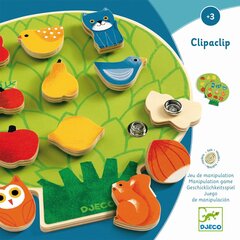 Развивающая деревянная игра - ClipaClip, Djeco DJ01662 цена и информация | Развивающие игрушки и игры | kaup24.ee