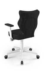 Офисное кресло Entelo Perto White AT01, черное цена и информация | Офисные кресла | kaup24.ee