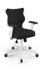 Офисное кресло Entelo Perto White AT01, черное цена и информация | Офисные кресла | kaup24.ee