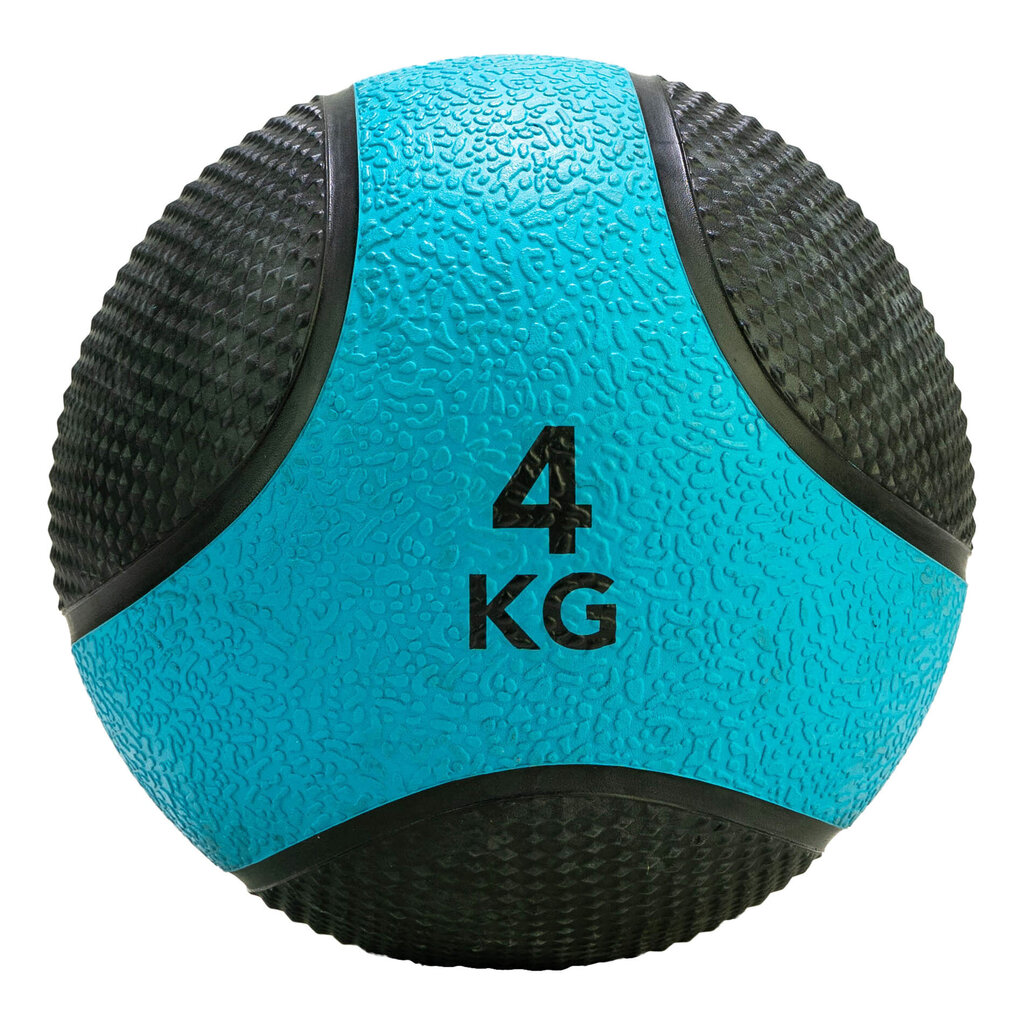 Jõutreeningu pall Tunturi 4 kg, sinine/must hind ja info | Topispallid | kaup24.ee