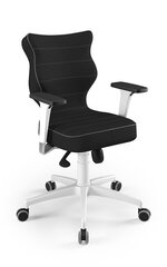 Офисное кресло Entelo Perto White FC01, черное цена и информация | Офисные кресла | kaup24.ee