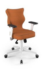 Офисное кресло Entelo Perto White FC34, оранжевое цена и информация | Офисные кресла | kaup24.ee