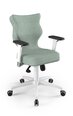 Офисное кресло Entelo Perto White DC20, зеленое