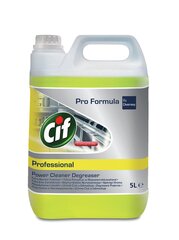 Köögipuhastusvahend ja rasvaeemaldaja CIF PROFESSIONAL DEGREASER (5 l kontsentraat) цена и информация | Очистители | kaup24.ee