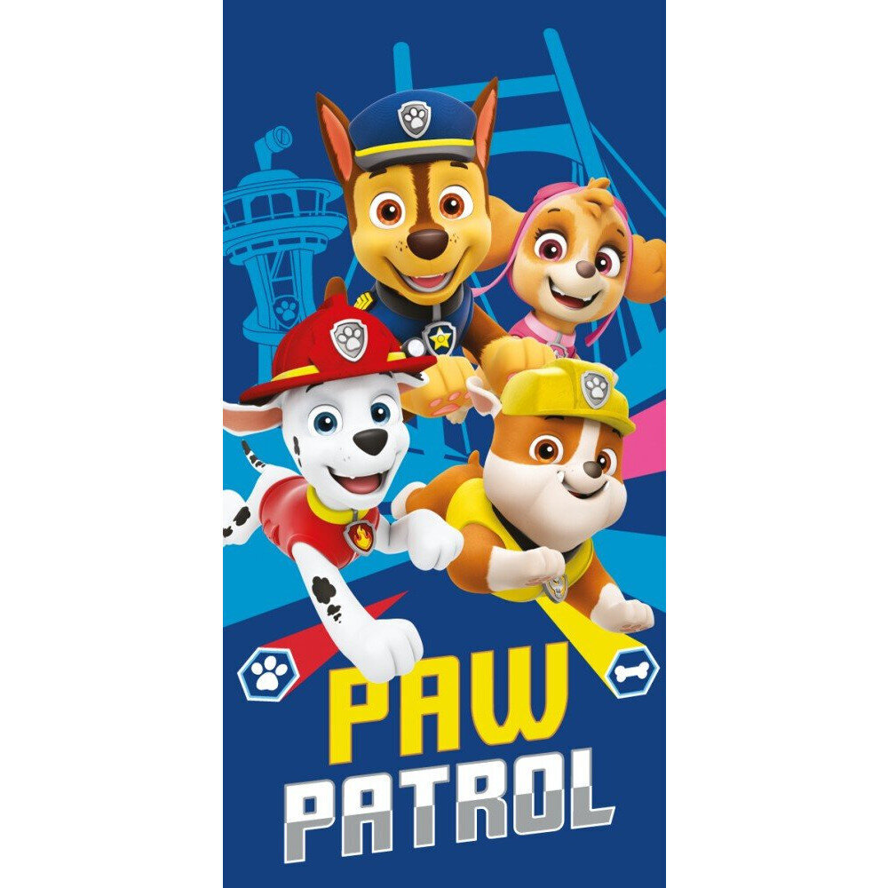 Saunalina Paw Patrol, 70x140 cm hind ja info | Rätikud, saunalinad | kaup24.ee