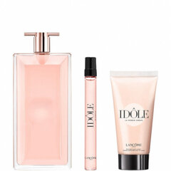 Komplekt Lancome Idole naistele: parfüümvesi EDP, 50 ml + parfüümvesi EDP, 10 ml, + kehakreem, 50 ml hind ja info | Naiste parfüümid | kaup24.ee