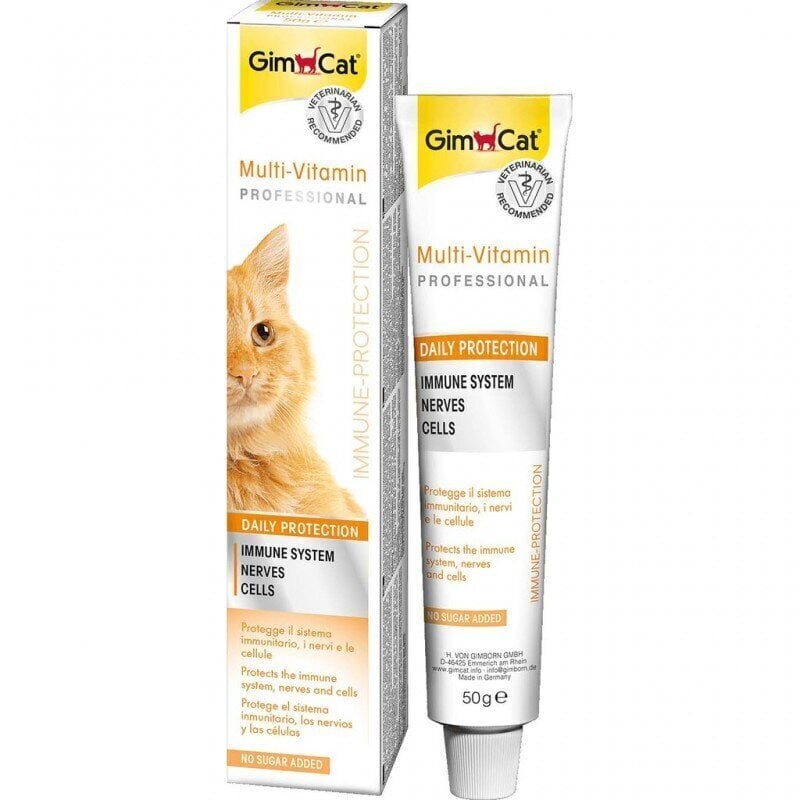 GimCat Multivitamin Paste Professional 100g цена и информация | Maiustused kassidele | kaup24.ee