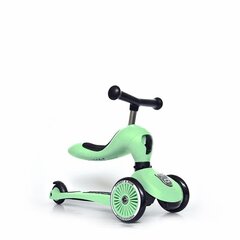 Tõukeratas - kolmerattaline Scoot & Ride 2in1, roheline цена и информация | Самокаты | kaup24.ee