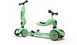 Tõukeratas - kolmerattaline Scoot & Ride 2in1, roheline цена и информация | Tõukerattad | kaup24.ee