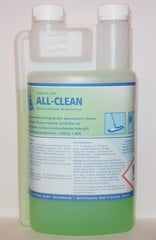 ALL-CLEAN laia spektriga keskkonnasõbralik puhastusvahend, HWR-Chemie, kontsentraat, 1 L hind ja info | Puhastusvahendid | kaup24.ee