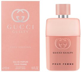 Parfüümvesi Gucci Guilty Pour Femme Love Edition EDP naistele, 50 ml hind ja info | Naiste parfüümid | kaup24.ee