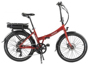 Elektrijalgratas GEOBIKE Perfect 2.0 24" 2017, punane hind ja info | Elektrirattad | kaup24.ee