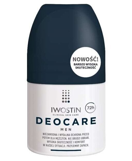 Rulldeodorant Iwostin Deocare meestele, 50 ml цена и информация | Deodorandid | kaup24.ee