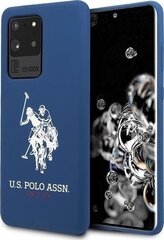 Чехол U.S. Polo ASSN для Samsung Galaxy S20 Ultra, синий цена и информация | Чехлы для телефонов | kaup24.ee