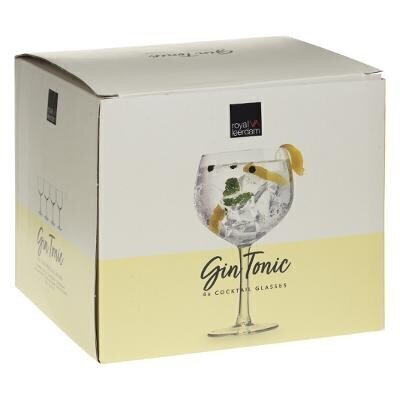 Gin tonic klaas, 4tk/pk, 65cl цена и информация | Klaasid, tassid ja kannud | kaup24.ee