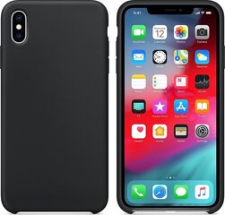 Ümbris Hurtel Case, telefonile iPhone XS Max, must hind ja info | Telefoni kaaned, ümbrised | kaup24.ee