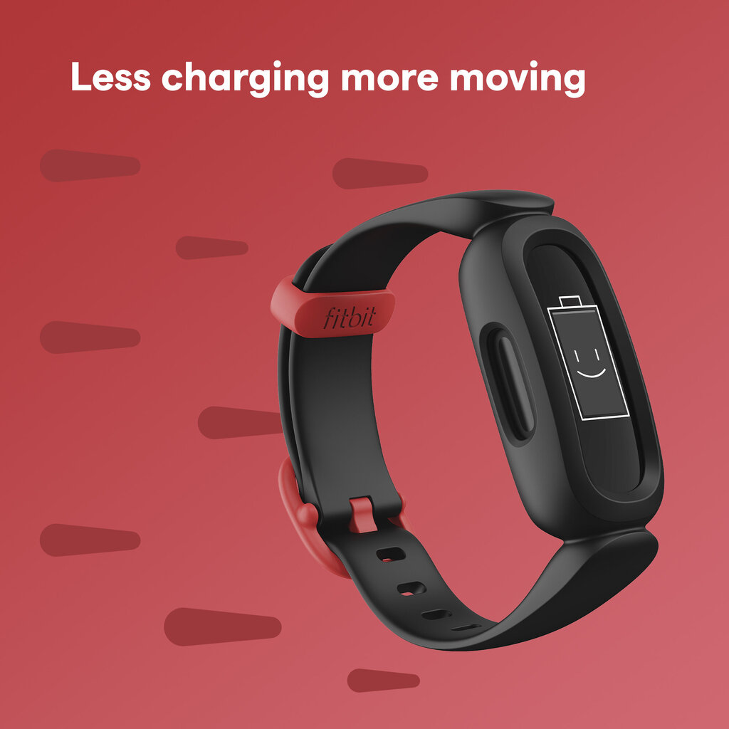 Fitbit Ace 3, Black/Red hind ja info | Nutivõrud (fitness tracker) | kaup24.ee