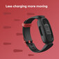 Fitbit Ace 3 Black/Sport Red hind ja info | Nutivõrud (fitness tracker) | kaup24.ee