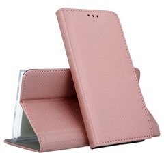 Mocco Smart Magnet Book Case For Samsung Galaxy A12 Rose Gold hind ja info | Telefoni kaaned, ümbrised | kaup24.ee