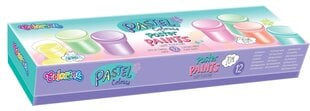 Guaššvärvid Colorino Pastel, 12 pastelset värvi, 20 ml hind ja info | Kunstitarbed, voolimise tarvikud | kaup24.ee