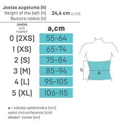 Tonus Elast, Elast 9901 comfort, Meditsiiniline elastne peratsioonijärgne kõhuvöö jäikade seljaosadega, beige, 7 Suurus hind ja info | Liigesetoed ja -kaitsmed | kaup24.ee