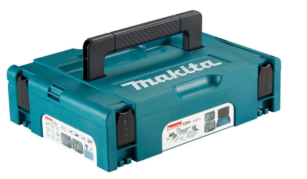 Tööriistakomplekt Makita E-08713, 120 tk hind ja info | Käsitööriistad | kaup24.ee