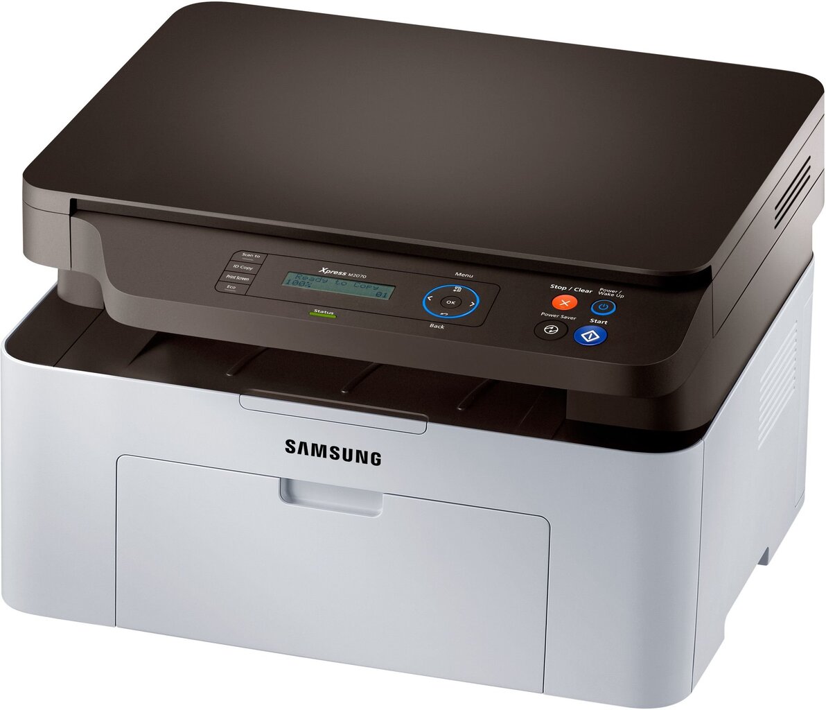 Must-valge laserprinter Samsung SL-M2070 hind ja info | Printerid | kaup24.ee