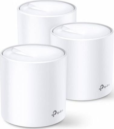 TP-LINK Whole-Home Wi-Fi System Deco X20(3-pack) 802.11ac, 1201 Mbit hind ja info | Ruuterid | kaup24.ee