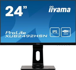 Iiyama XUB2492HSN-B1 цена и информация | Мониторы | kaup24.ee