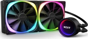 NZXT AIO Liquid Cooler With Aer RGB Krak hind ja info | Arvuti ventilaatorid | kaup24.ee