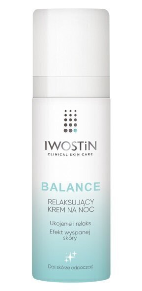 Öökreem Iwostin Balance, 50 ml цена и информация | Näokreemid | kaup24.ee