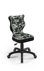 Эргономичное детское кресло Entelo Petit Black ST33, серый/черный цена и информация | Офисные кресла | kaup24.ee