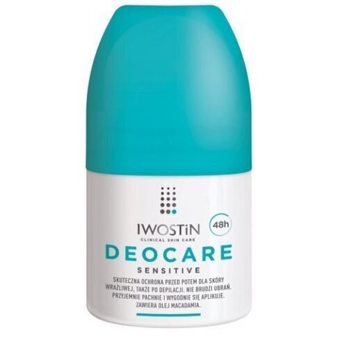 Rulldeodorant Iwostin Deocare Sensitive, 50 ml hind ja info | Deodorandid | kaup24.ee