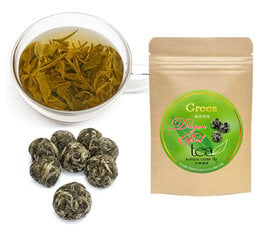 „DRAGON PEARL” (Big Pearl) Green tea - Eksklusiivne Hiina roheline tee "Draakoni pärl" (Suur pärl), 20 g hind ja info | Tee | kaup24.ee