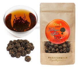 Эксклюзивный китайский черный чай Dragon Pearl («Жемчужина дракона»), 100 г цена и информация | Чай | kaup24.ee