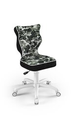 Детское кресло Entelo Petit White ST33, серый/черный цена и информация | Офисные кресла | kaup24.ee