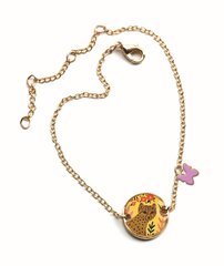Красивый браслет DJECO DD038301 с медальоном «Котенок» цена и информация | Аксессуары для детей | kaup24.ee