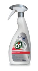 Tualettruumi puhastusvahend CIF PROFESSIONAL WASHROOM 2in1, 750 ml hind ja info | Puhastusvahendid | kaup24.ee