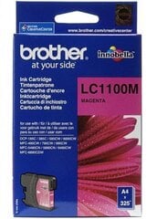 Картридж с оригинальными чернилами Brother LC-1100M цена и информация | Картриджи для струйных принтеров | kaup24.ee