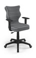 Офисное кресло Entelo Duo JS33 6, темно-серое/черное