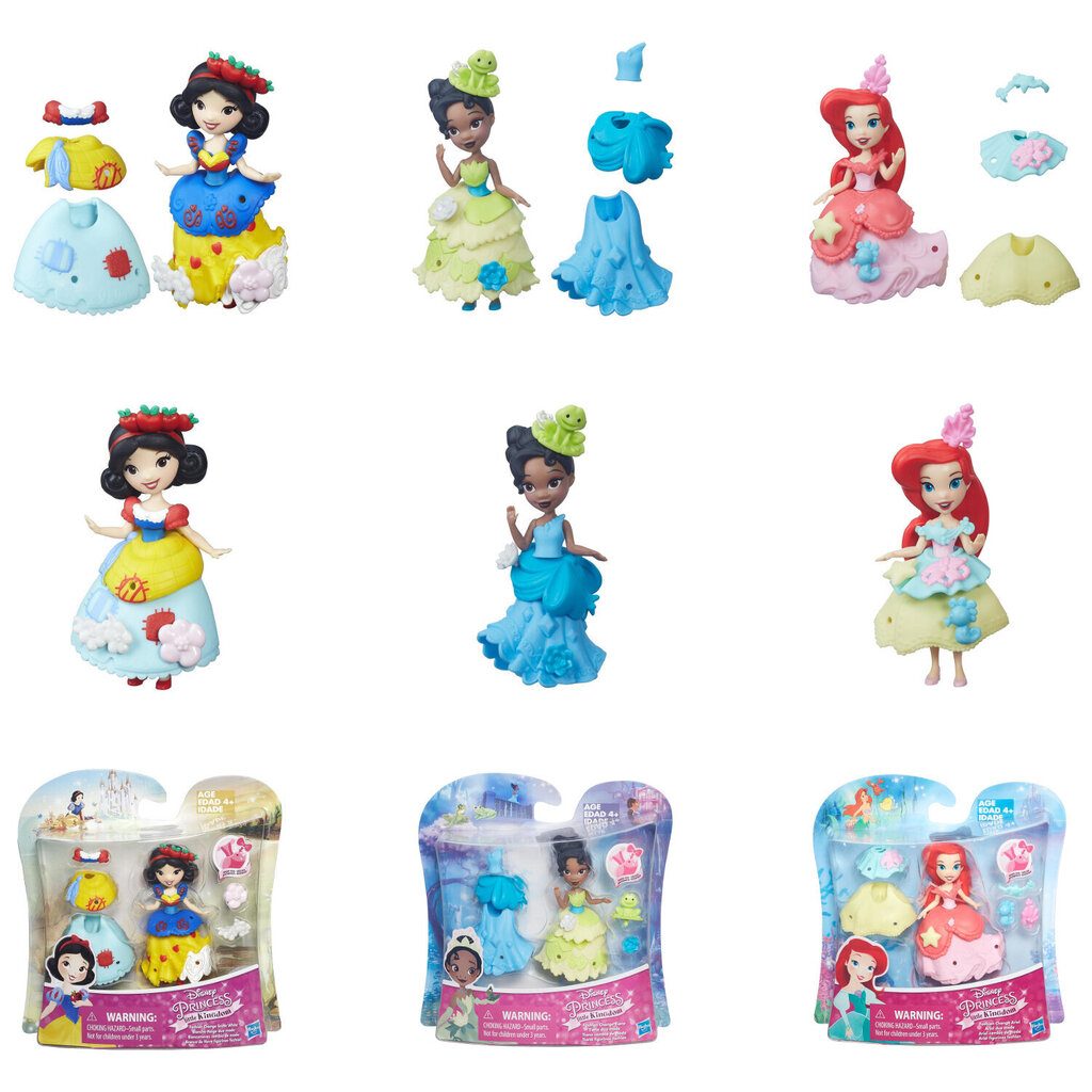 Printsessi nukk eemaldatava seelikuga Disney Princess, B5327EU4, 1 tk цена и информация | Tüdrukute mänguasjad | kaup24.ee