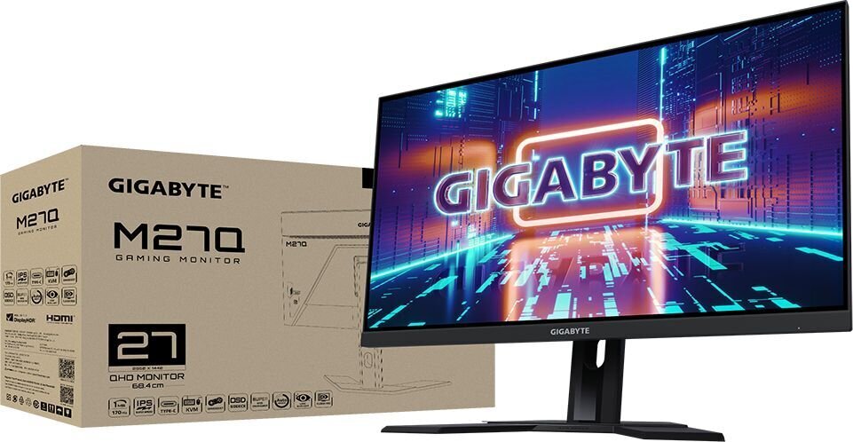 Gigabyte M27Q Quad HD LED hind ja info | Monitorid | kaup24.ee