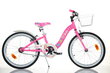 Laste jalgratas Dino Bikes Barbie 20", roosa hind ja info | Jalgrattad | kaup24.ee