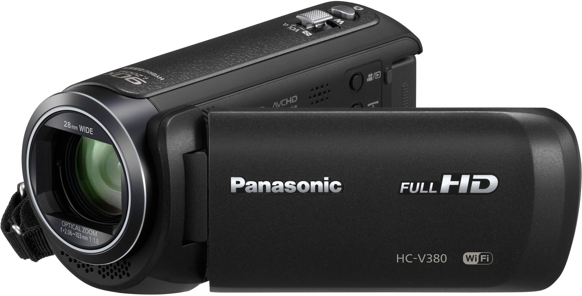 Panasonic HC-V380, must цена и информация | Videokaamerad | kaup24.ee