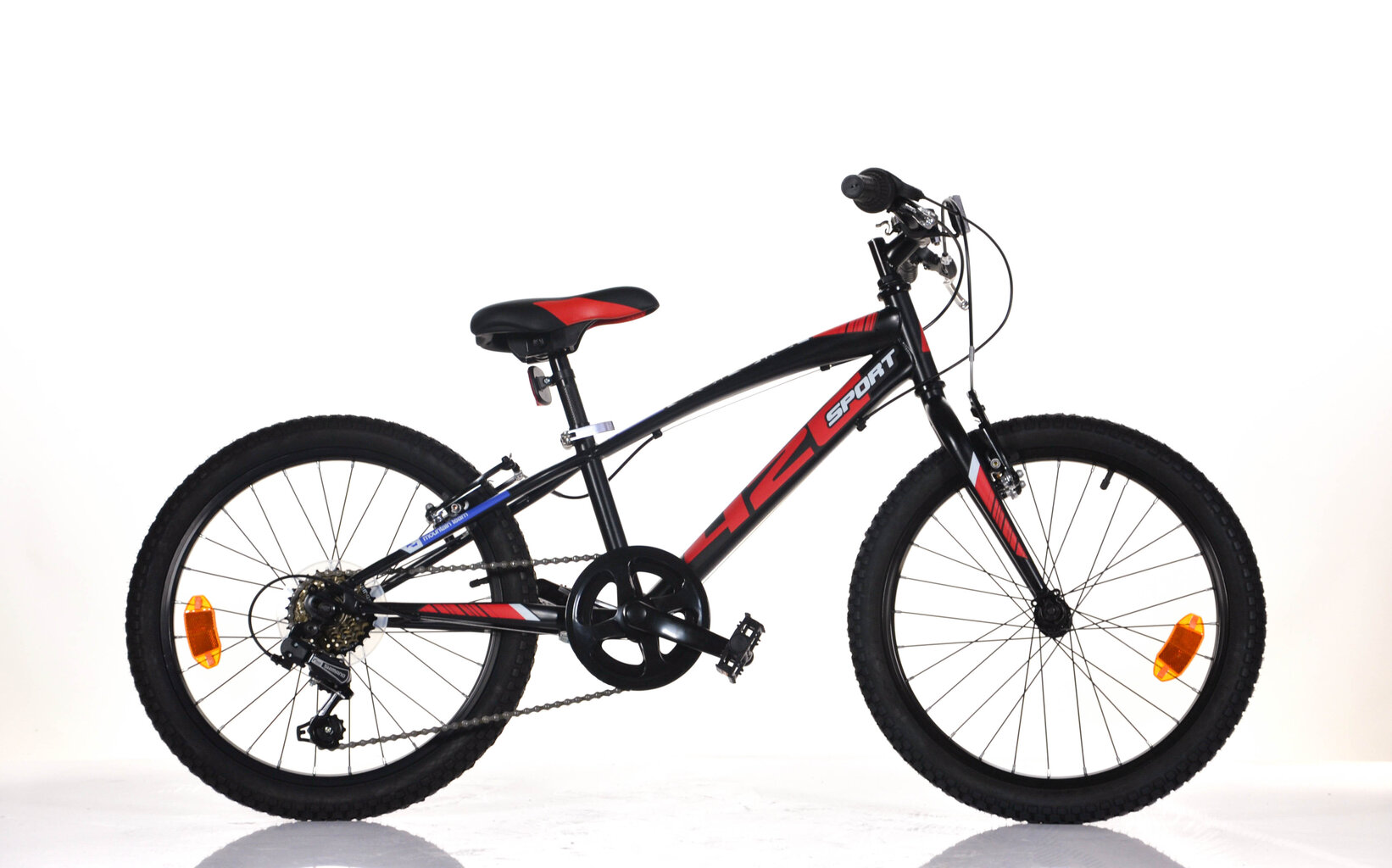 Laste jalgratas Aurelia 420U Sport 6-speed 20", must цена и информация | Jalgrattad | kaup24.ee